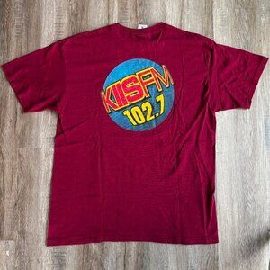 Vintage KIIS FM Radio T Shirt Size XL LA Radio Tee